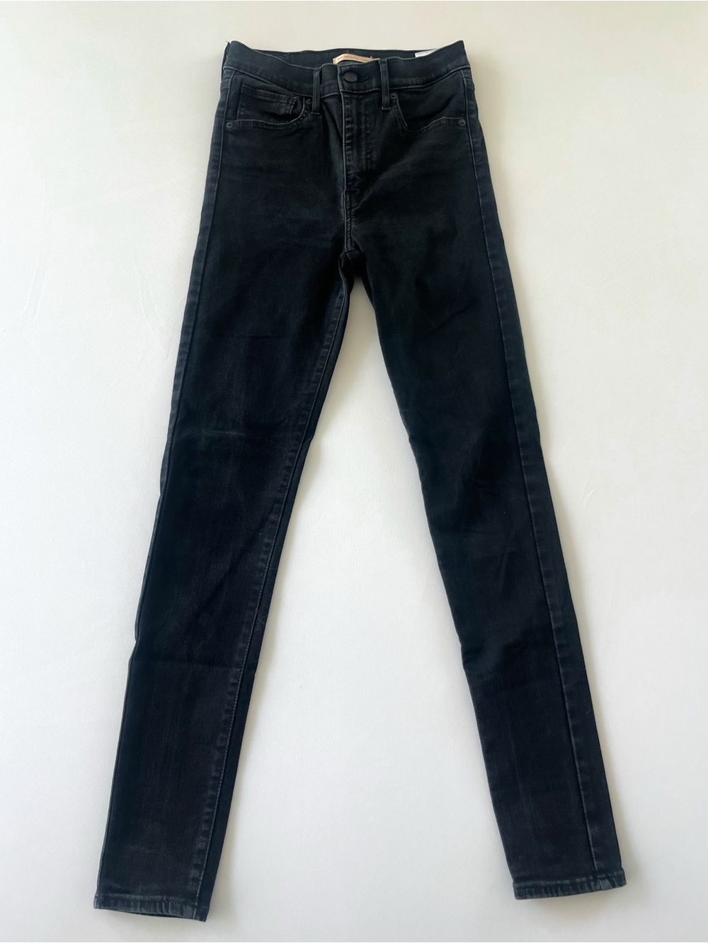 Levi’s Mile High Super Skinny Jeans Size 27 Black